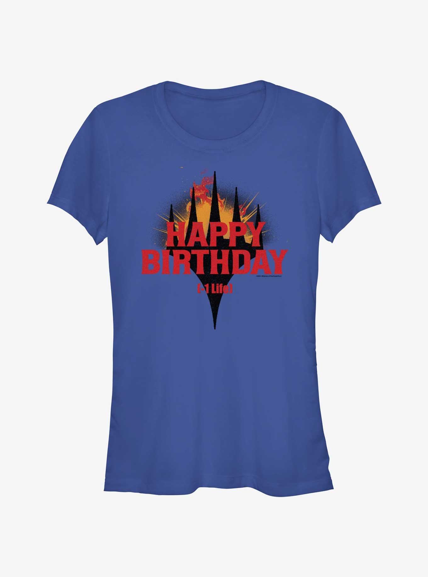 Magic: The Gathering Birthday -1 Life Girls T-Shirt, , hi-res