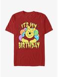 Disney Winnie The Pooh My Winnie Birthday T-Shirt, RED, hi-res
