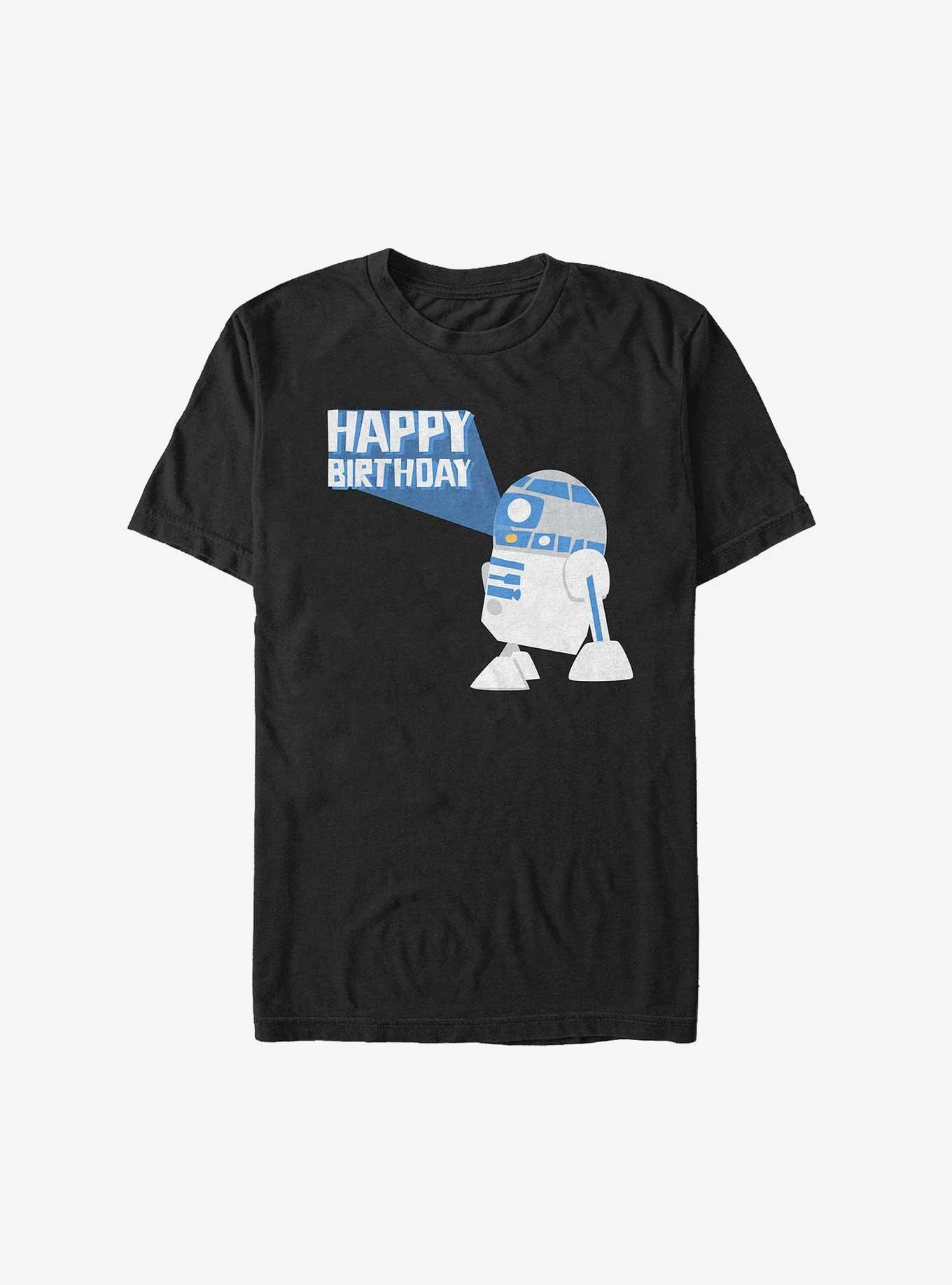 Star Wars R2-D2 Birthday T-Shirt, BLACK, hi-res