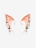 Pierced Fairy Crystal Molded Ear Cuffs, , hi-res
