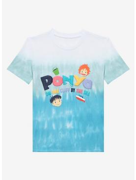 Studio Ghibli Ponyo Icons Youth Tie-Dye Ombre T-Shirt, , hi-res