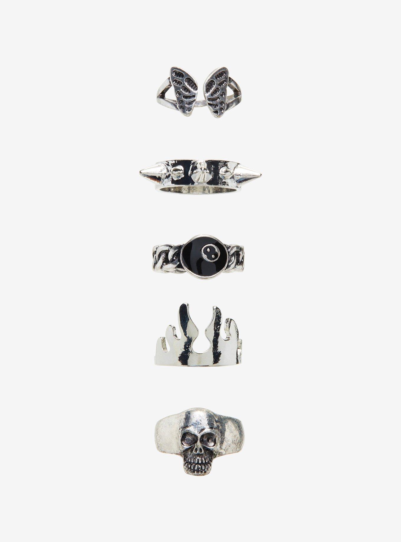 Hot topic deals mens rings