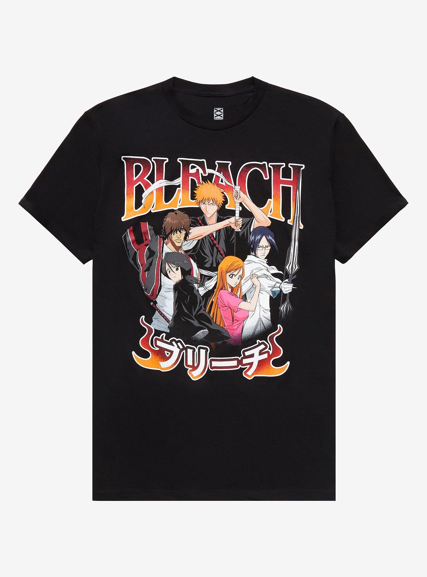 BLEACH - Group Black & Rock Throw Blanket