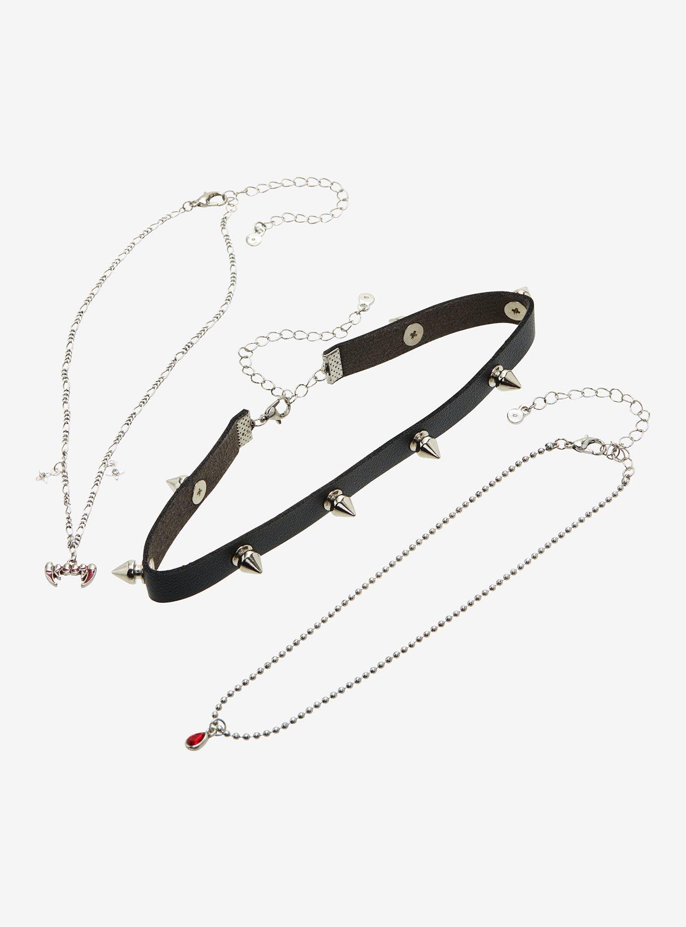 Vampire Fang Choker Necklace Set | Hot Topic