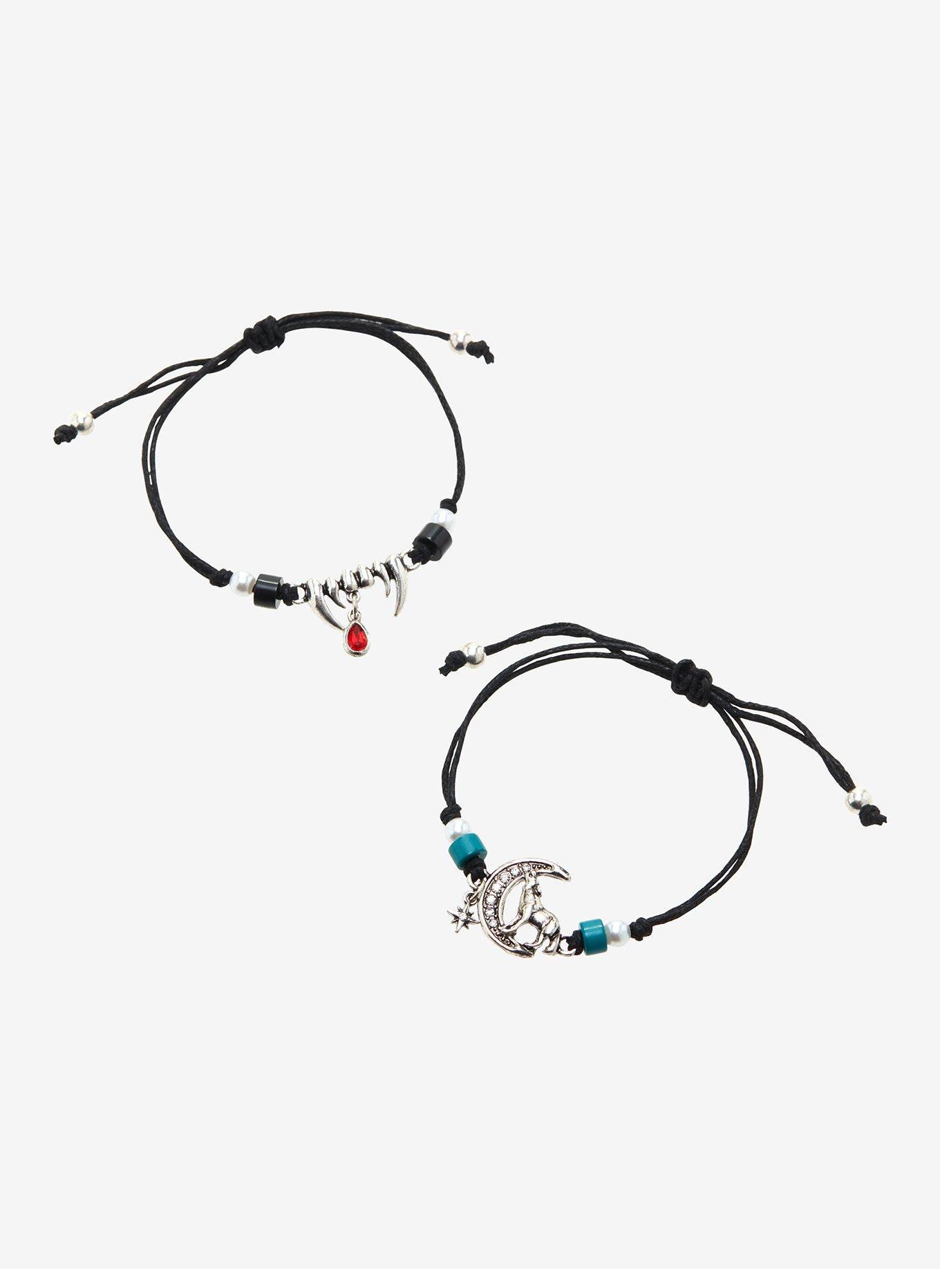Vampire Werewolf Best Friend Cord Bracelet Set, , hi-res
