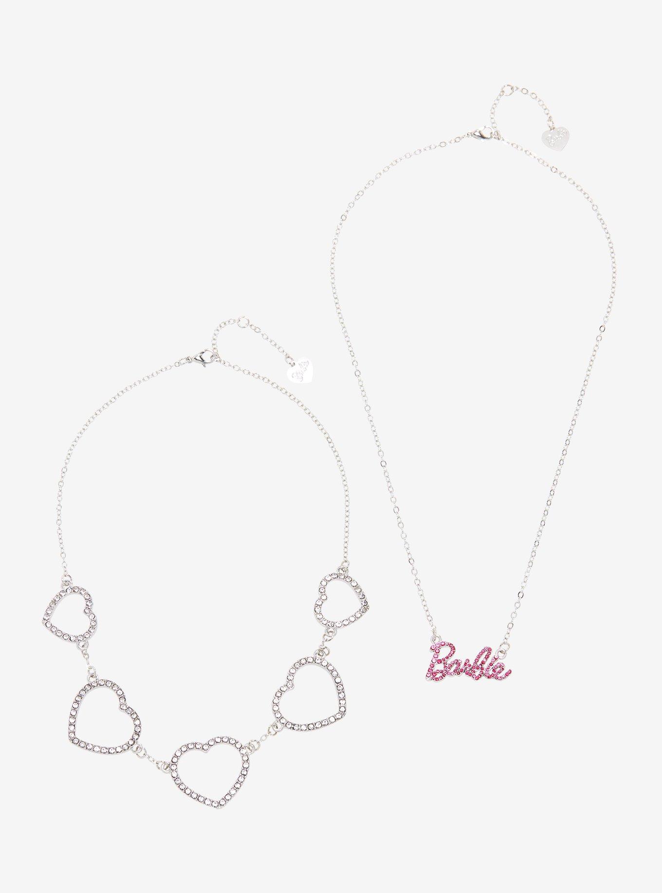 Barbie Hearts Bling Necklace Set | Hot Topic