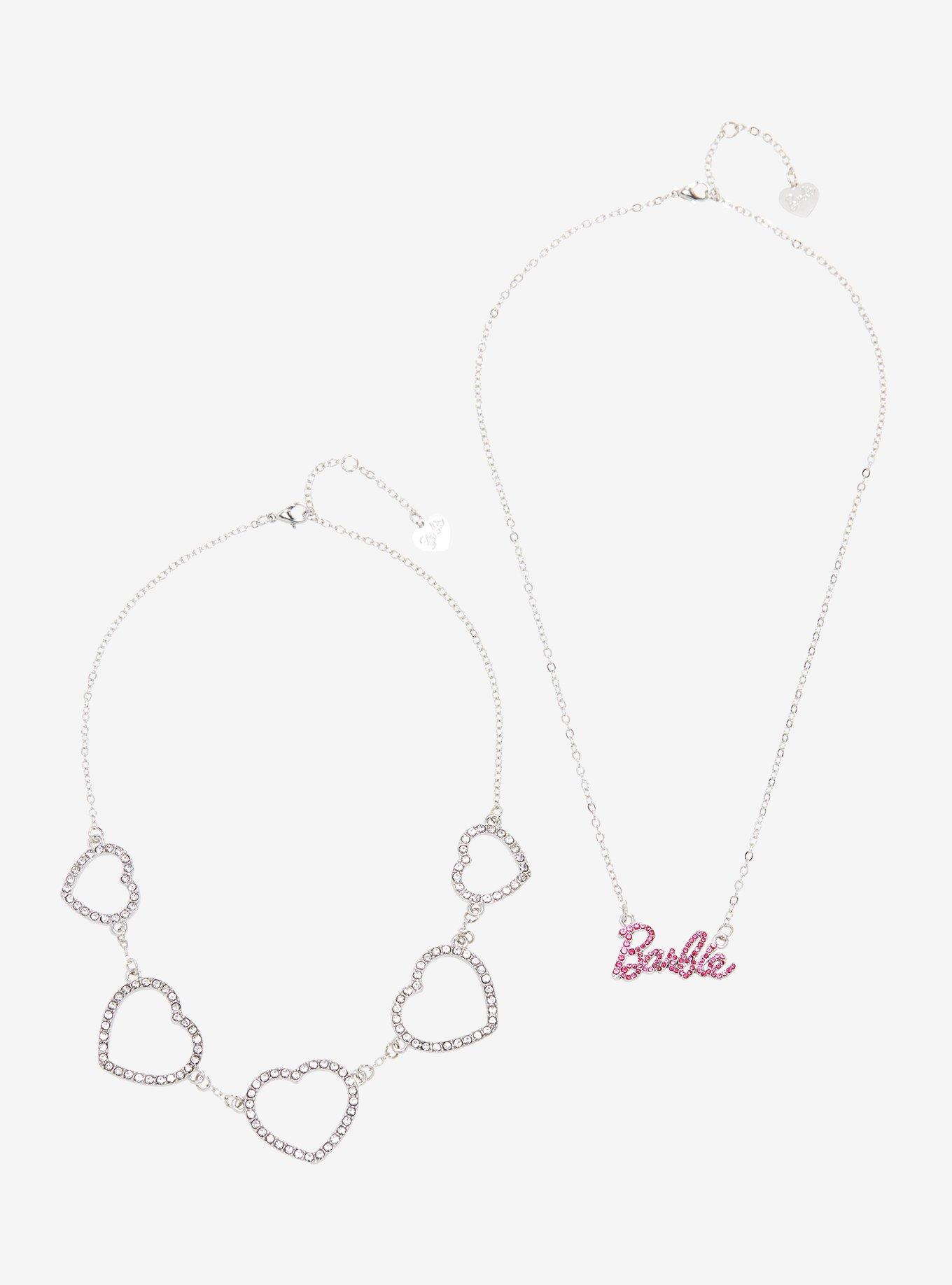 Barbie Hearts Bling Necklace Set, , hi-res