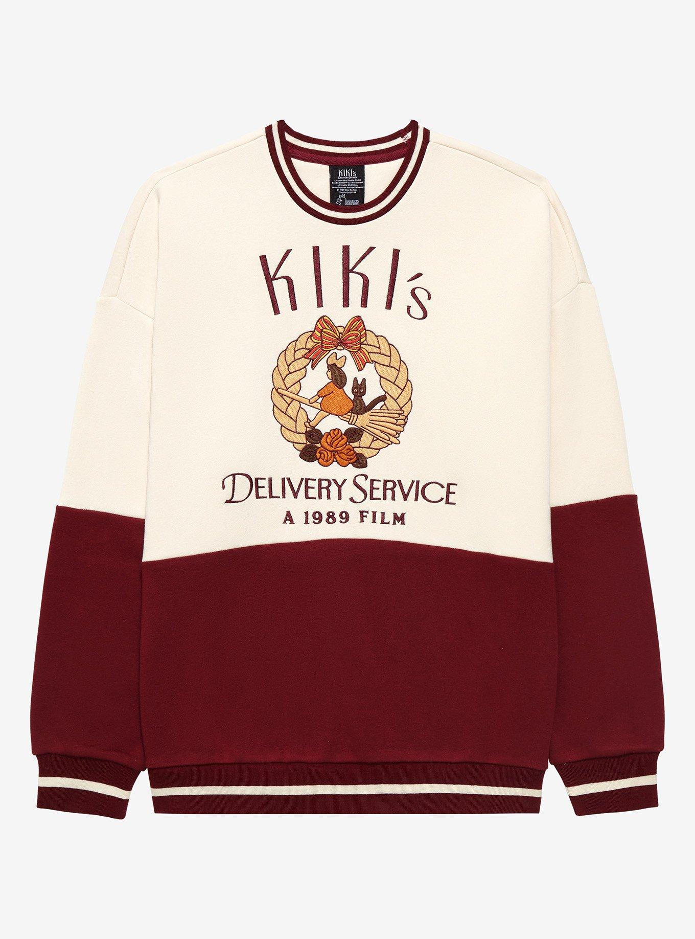 Studio Ghibli Kiki's Delivery Service Panel Crewneck - BoxLunch