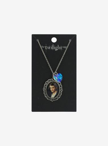 The Twilight Saga Edward Portrait Pendant Necklace Hot Topic