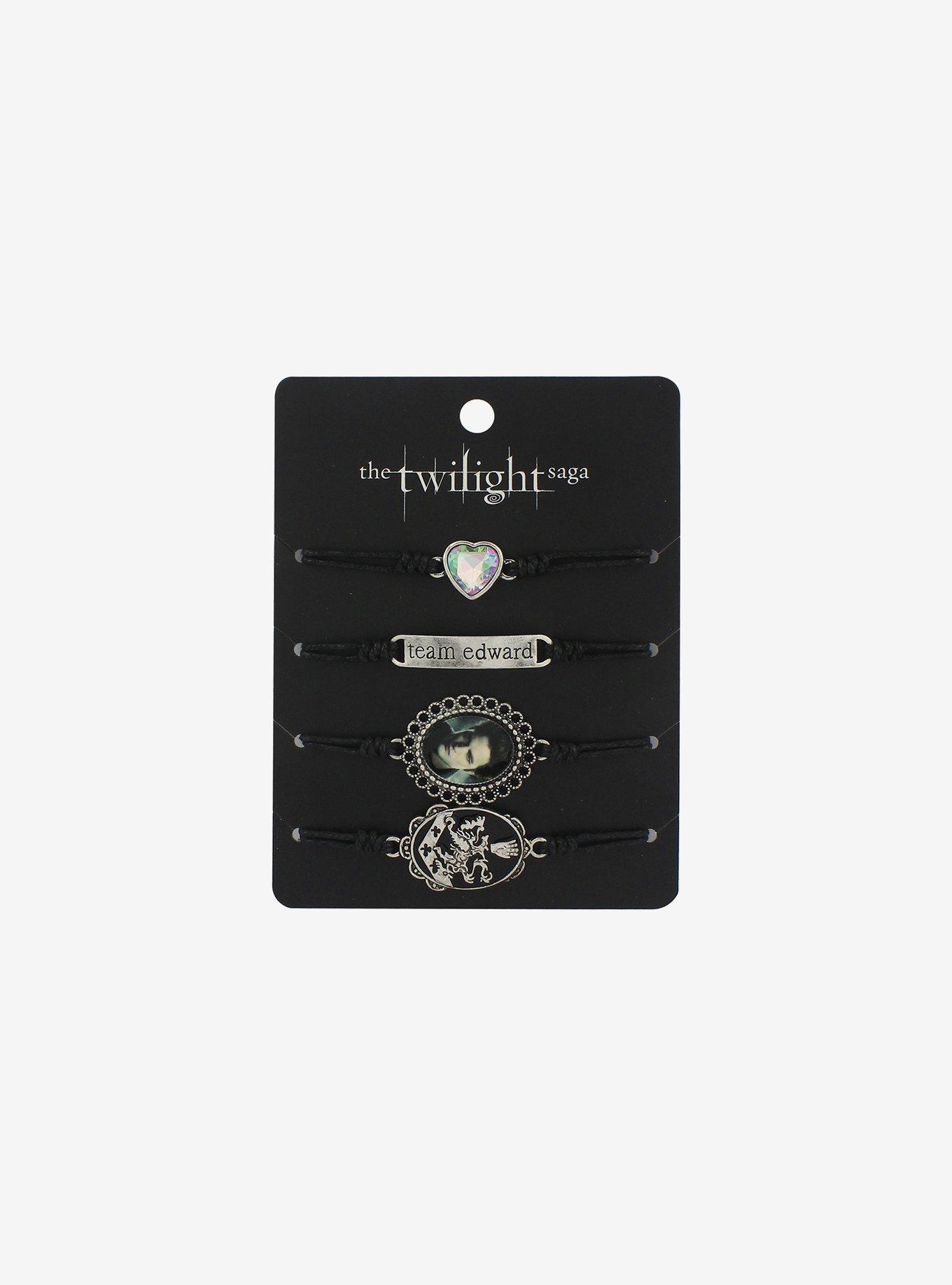 Twilight Team Edward Vampire Cord Bracelet Set