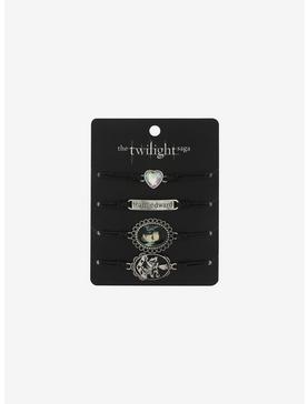 Plus Size The Twilight Saga Team Edward Vampire Cord Bracelet Set, , hi-res