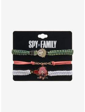 Spy X Family Chibi Forger Family Cord Bracelet Set, , hi-res