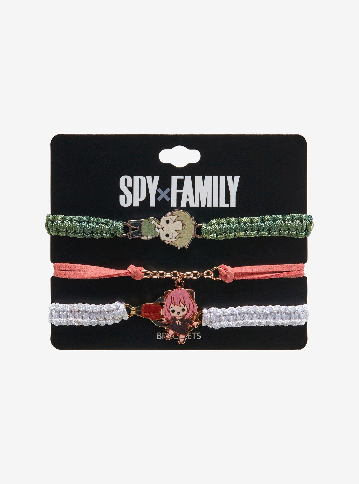 Spy X Family Chibi Forger Family Cord Bracelet Set, , hi-res