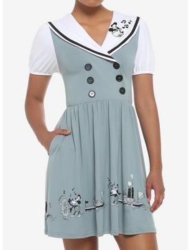 Disney Steamboat Willie Sailor Dress, , hi-res
