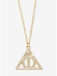 Harry Potter Deathly Hallows Bling Necklace, , hi-res