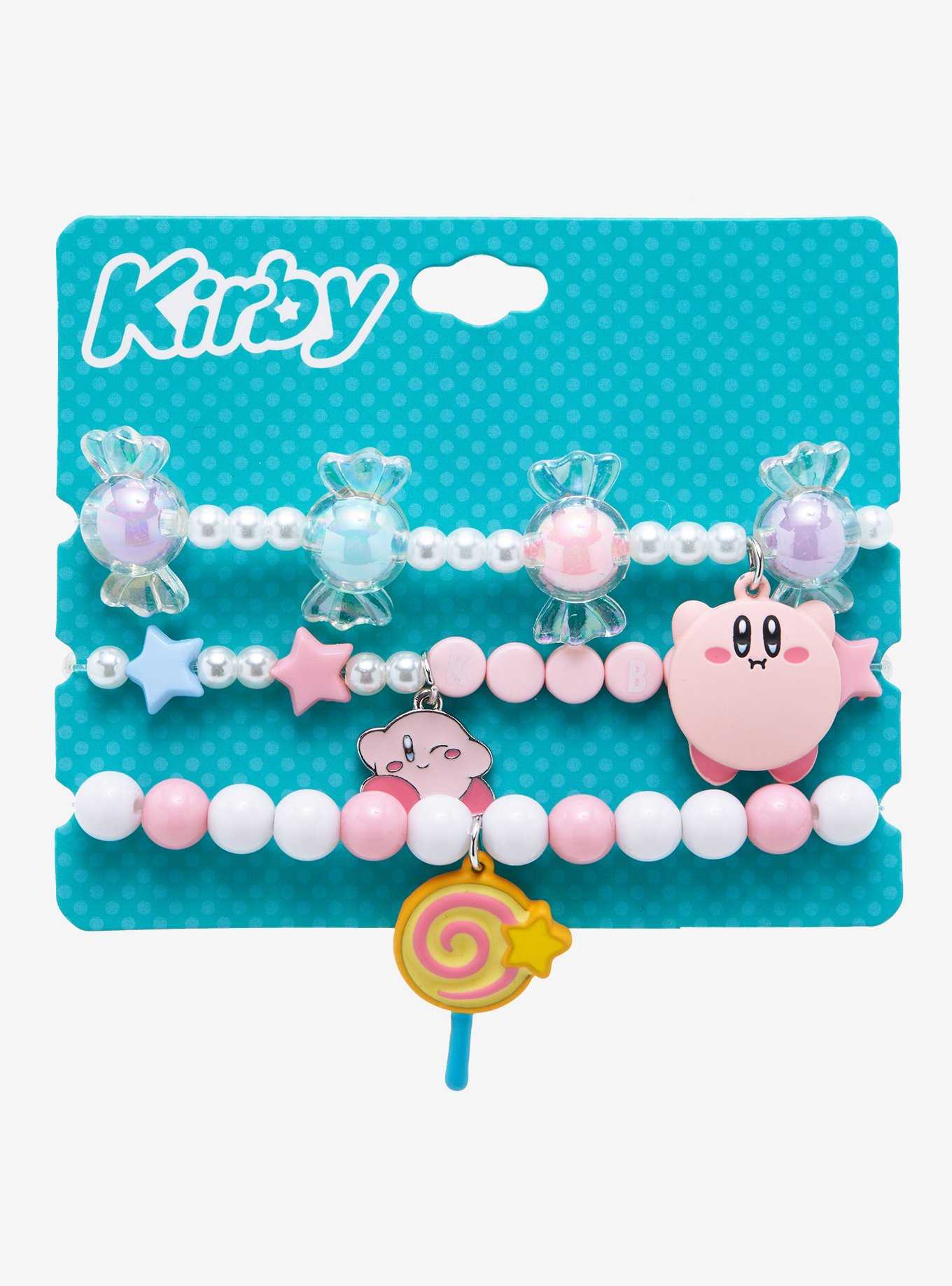 Kirby Candy Beaded Bracelet Set, , hi-res
