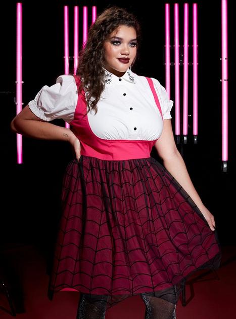 Monster High Draculaura Spiderweb Dress Plus Size Hot Topic