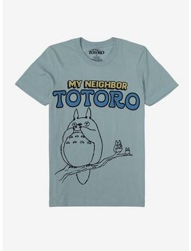 Studio Ghibli My Neighbor Totoro Tonal Outline Portrait T-Shirt - BoxLunch Exclusive, , hi-res