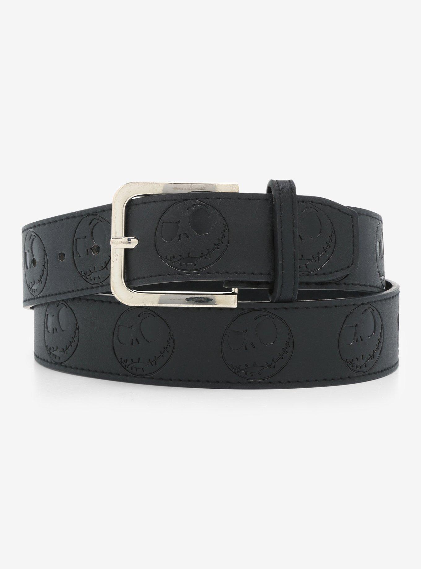 The Nightmare Before Christmas Jack Skellington Belt, BLACK, hi-res