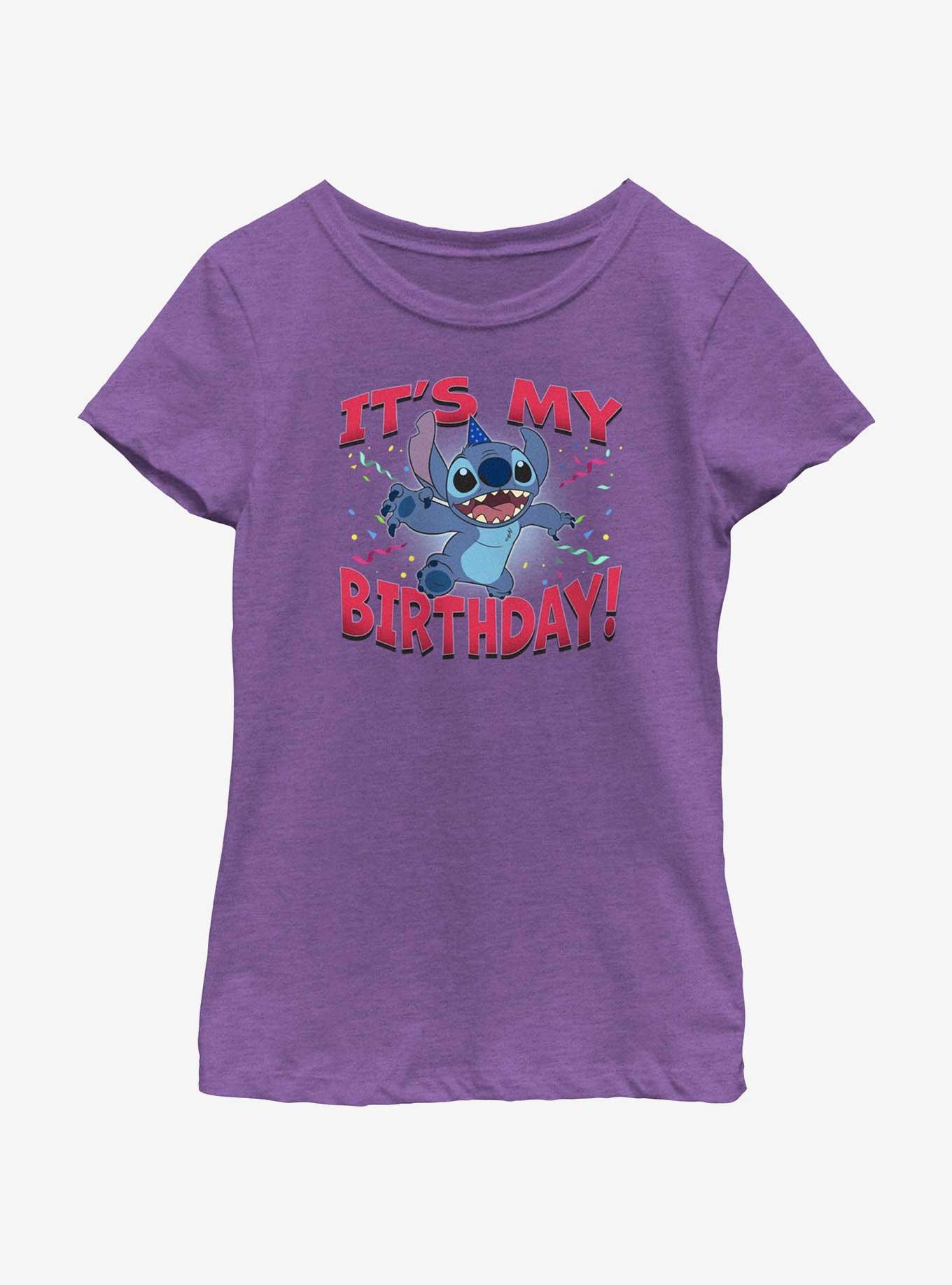 Disney Lilo & Stitch Stitch It'S My Bday T-Shirt, , hi-res