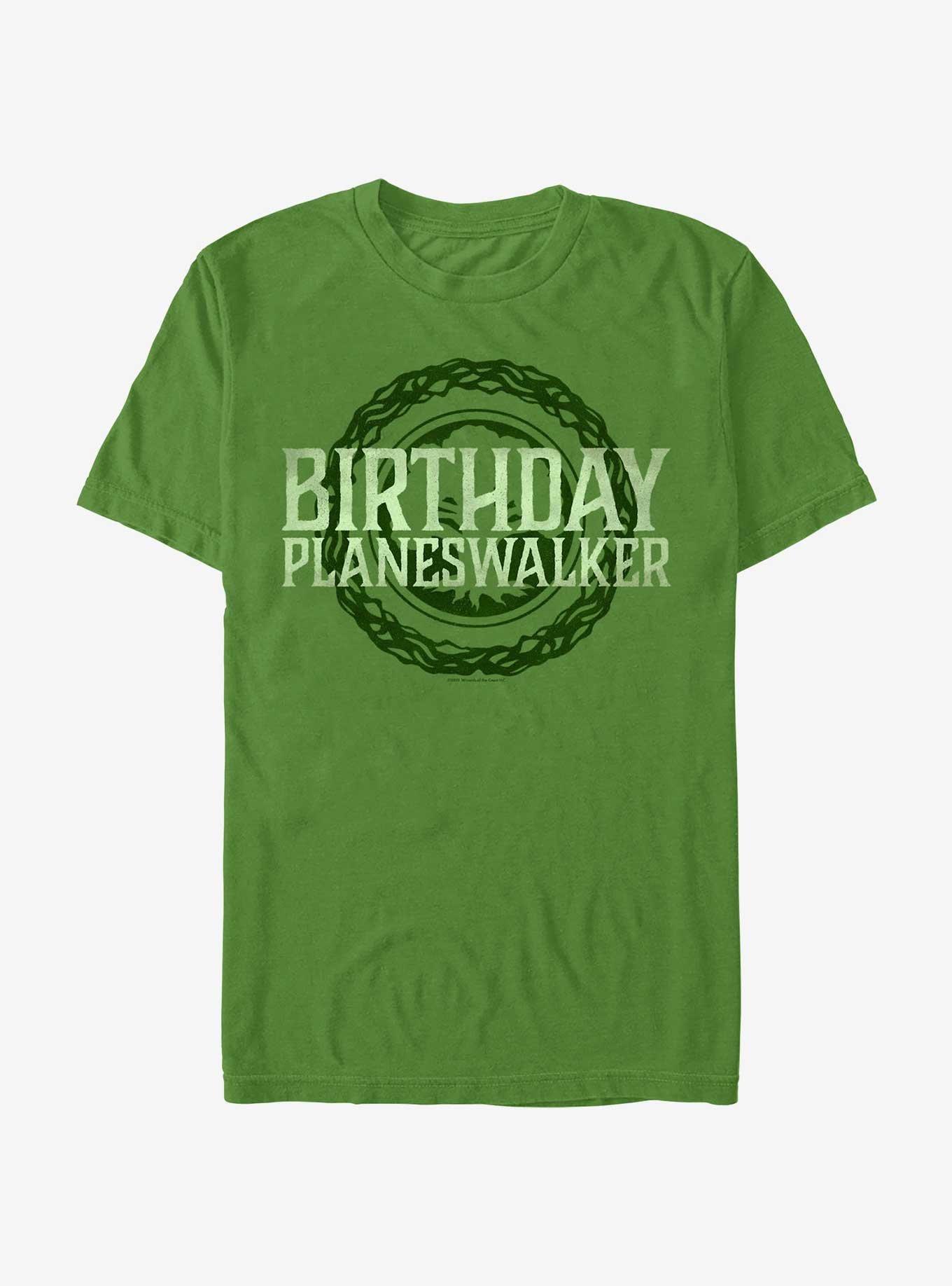 Magic: The Gathering Green Mana Birthday T-Shirt, , hi-res