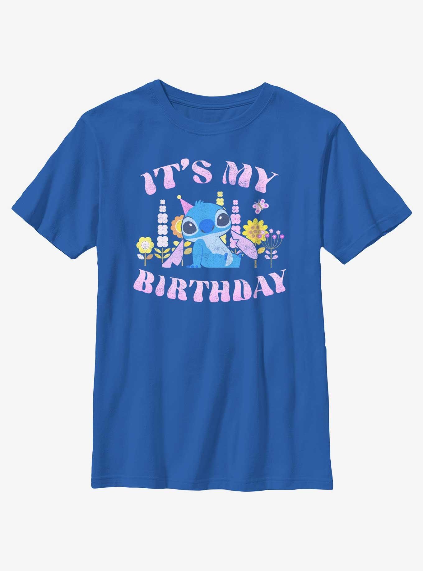 Disney Lilo & Stitch Girly Birthday T-Shirt, , hi-res