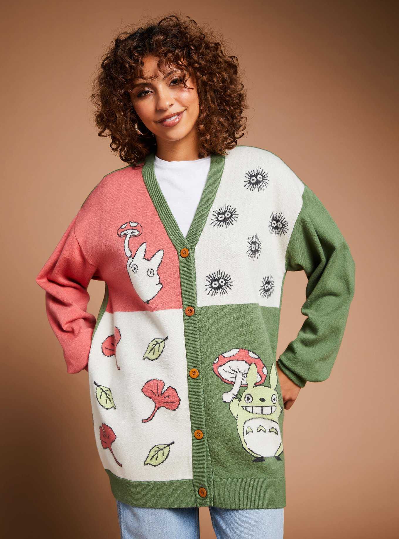 Studio Ghibli My Neighbor Totoro Panel Women's Cardigan - BoxLunch Exclusive, , hi-res