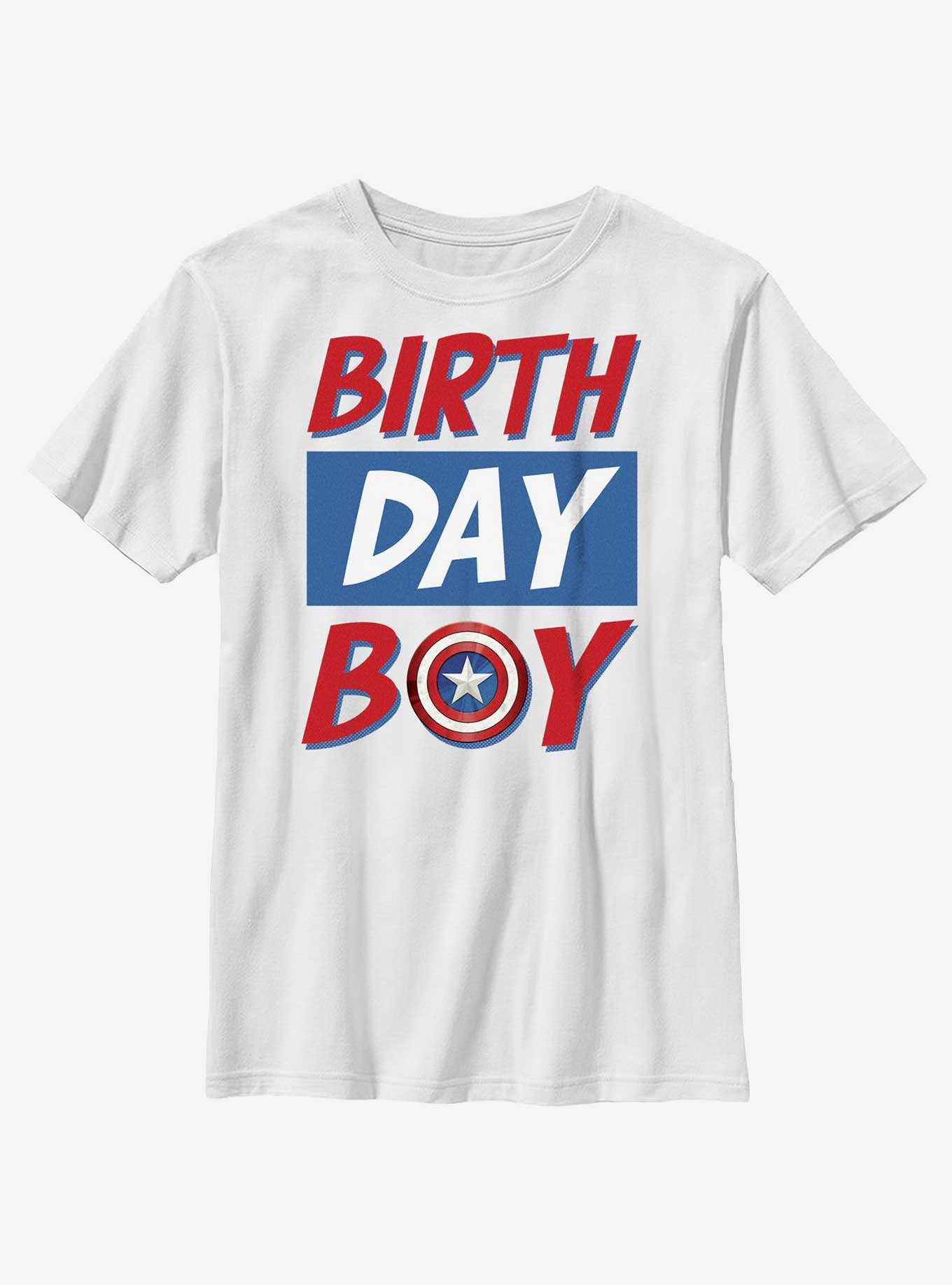 Marvel Avengers Captain Birthday Boy T-Shirt, , hi-res