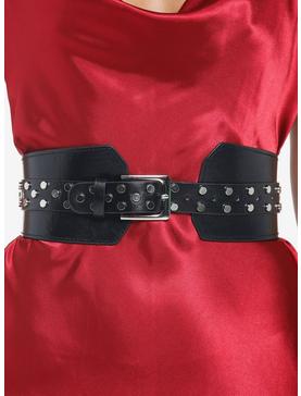 Black Stud Corset Belt, , hi-res