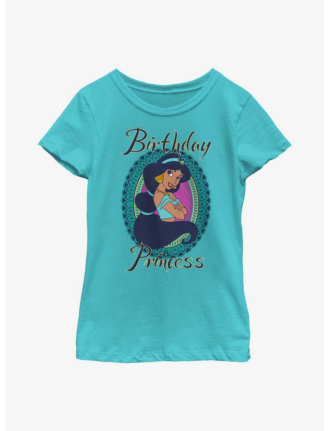 Disney Aladdin Jasmine Bday Princess T-Shirt, TAHI BLUE, hi-res