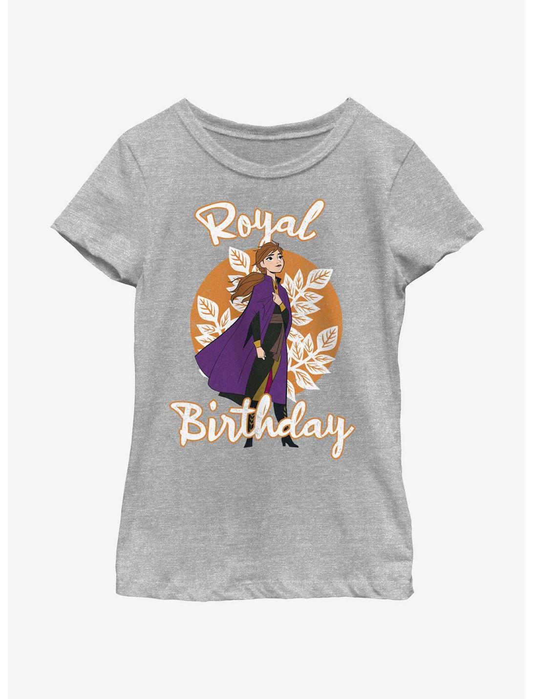 Disney Frozen Anna Birthday Princess T-Shirt, ATH HTR, hi-res