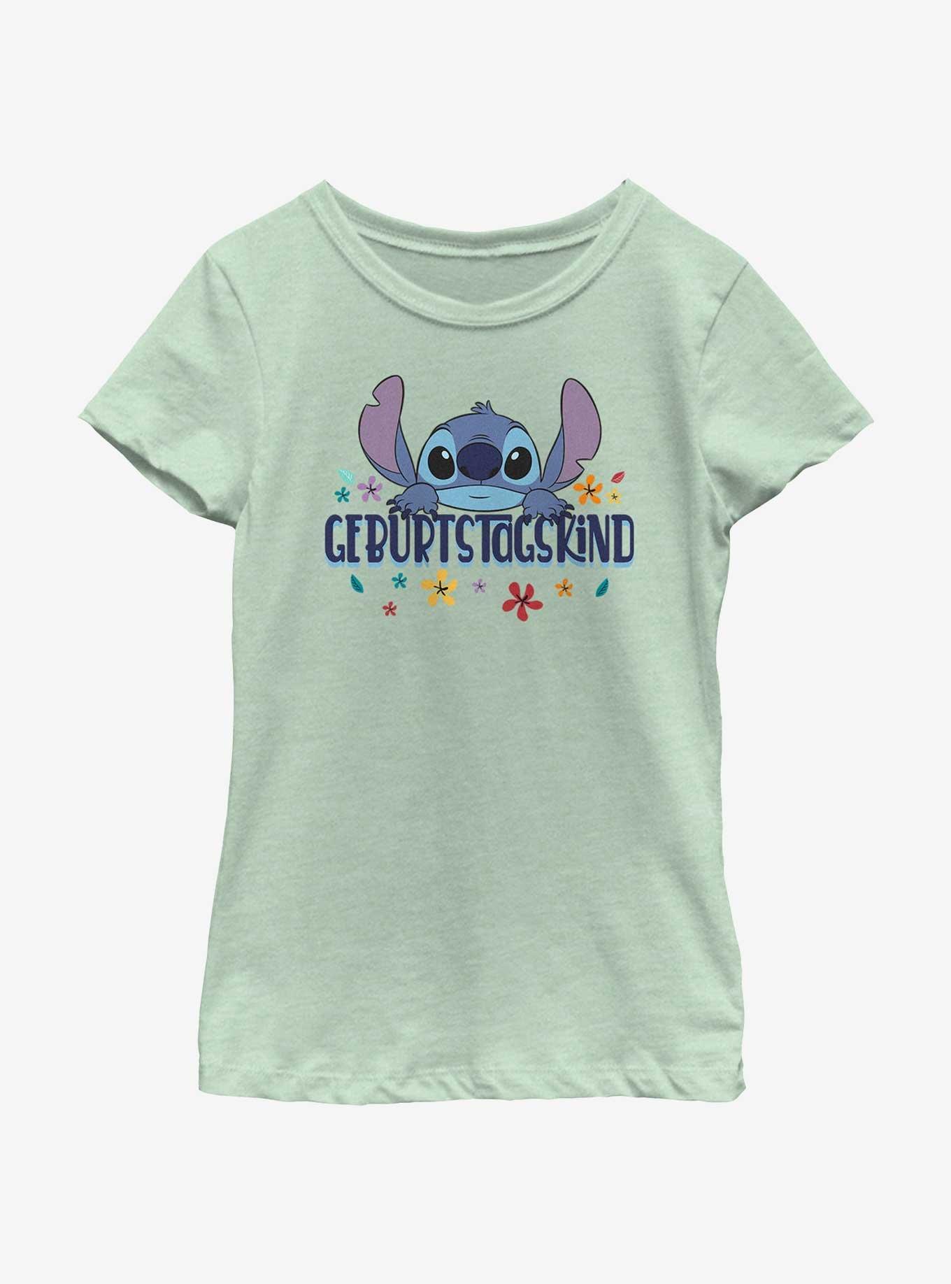 Disney Lilo & Stitch Bday Kid Stitch German T-Shirt, MINT, hi-res