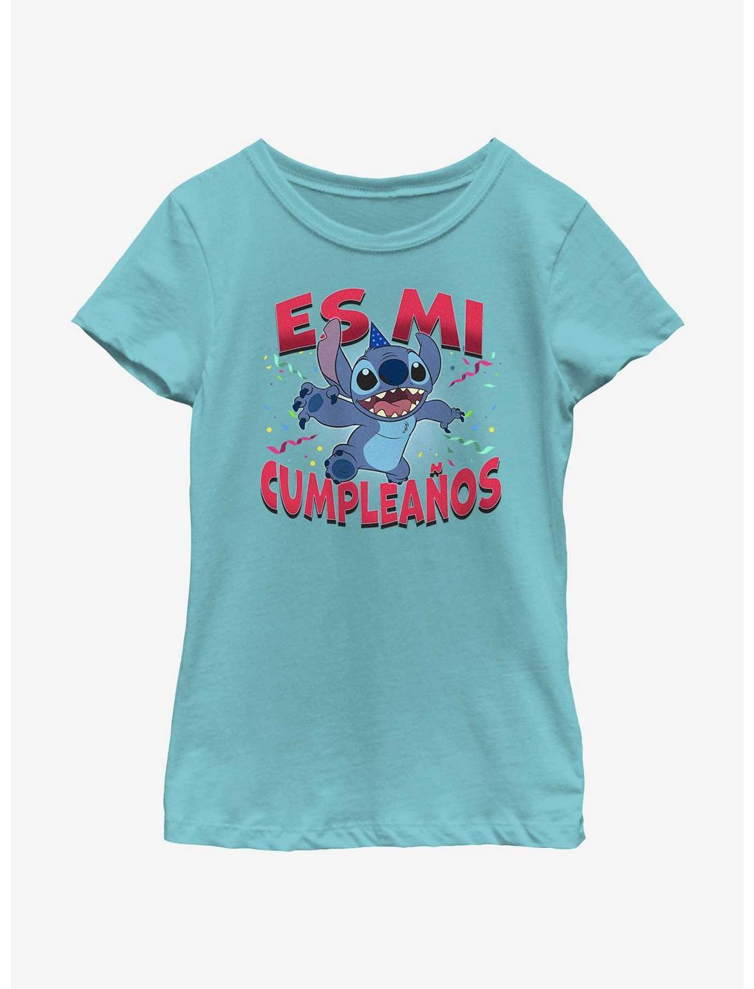 Disney Lilo & Stitch Stitch It'S My Bday Spanish T-Shirt, TAHI BLUE, hi-res