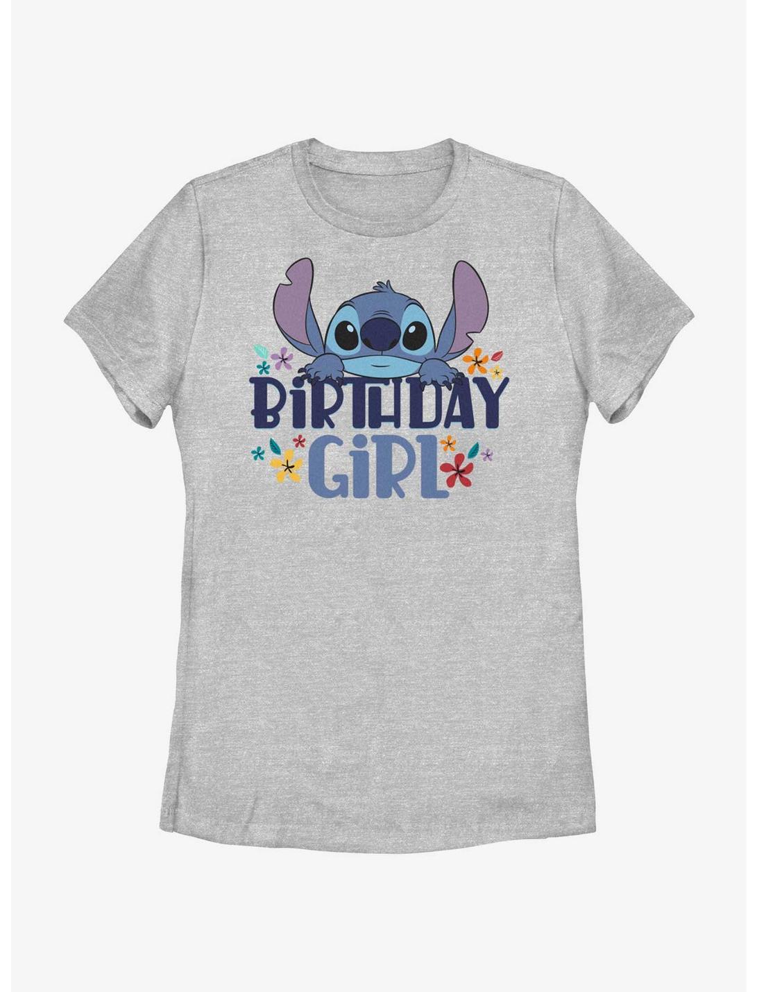 Disney Lilo & Stitch Bday Girl Stitch T-Shirt, ATH HTR, hi-res