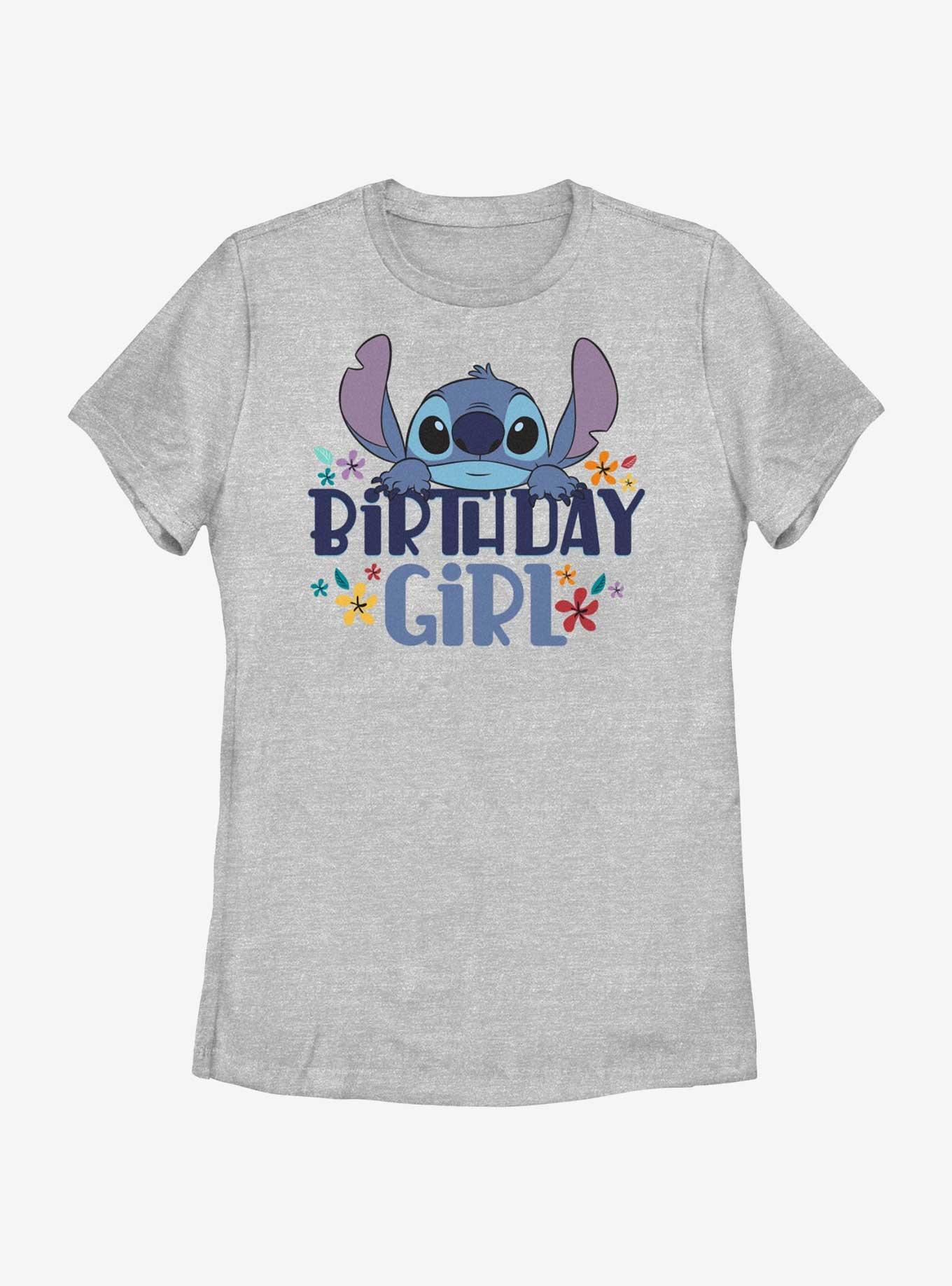Disney Lilo & Stitch Bday Girl Stitch T-Shirt, ATH HTR, hi-res