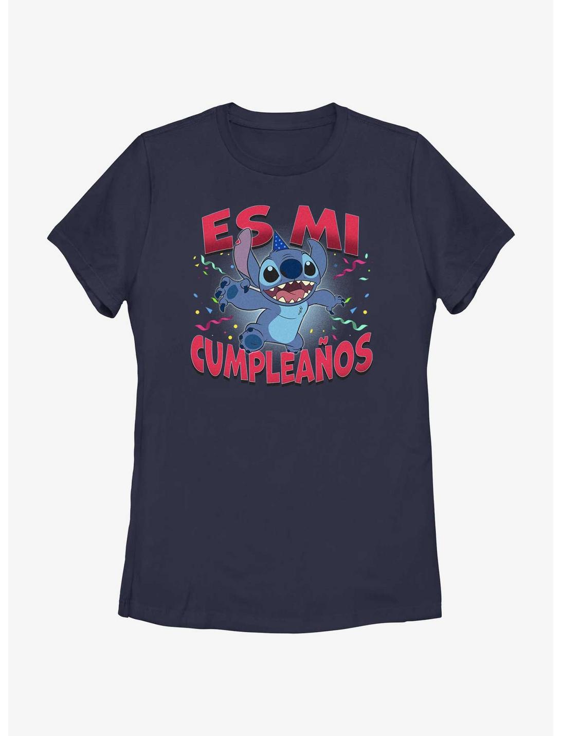 Disney Lilo & Stitch Stitch It'S My Bday Spanish T-Shirt, NAVY, hi-res