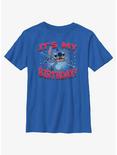 Disney Lilo & Stitch Stitch It'S My Bday T-Shirt, ROYAL, hi-res