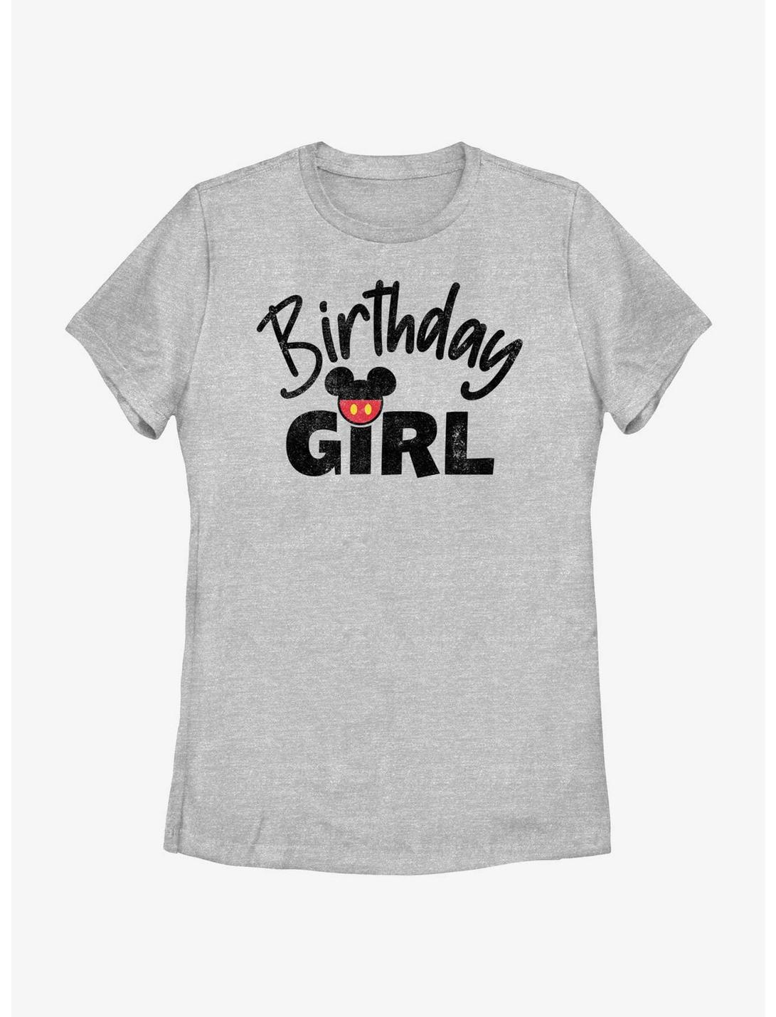 Disney Mickey Mouse Birthday Girl T-Shirt, ATH HTR, hi-res