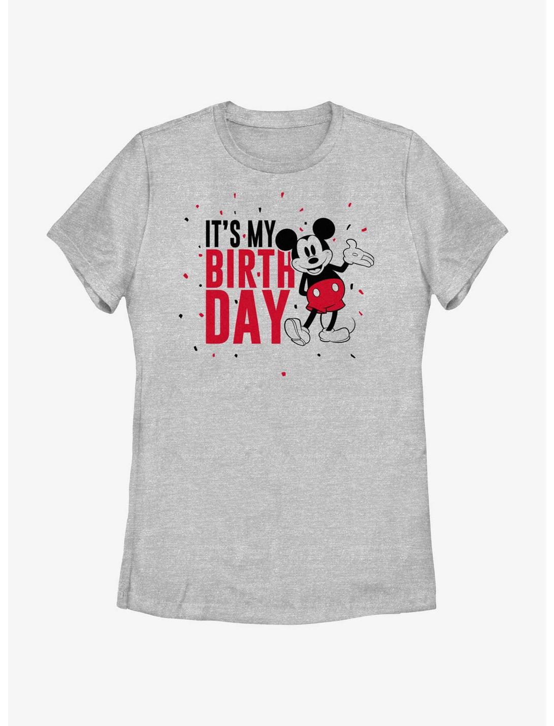 Disney Mickey Mouse Mickey Birthday T-Shirt, ATH HTR, hi-res