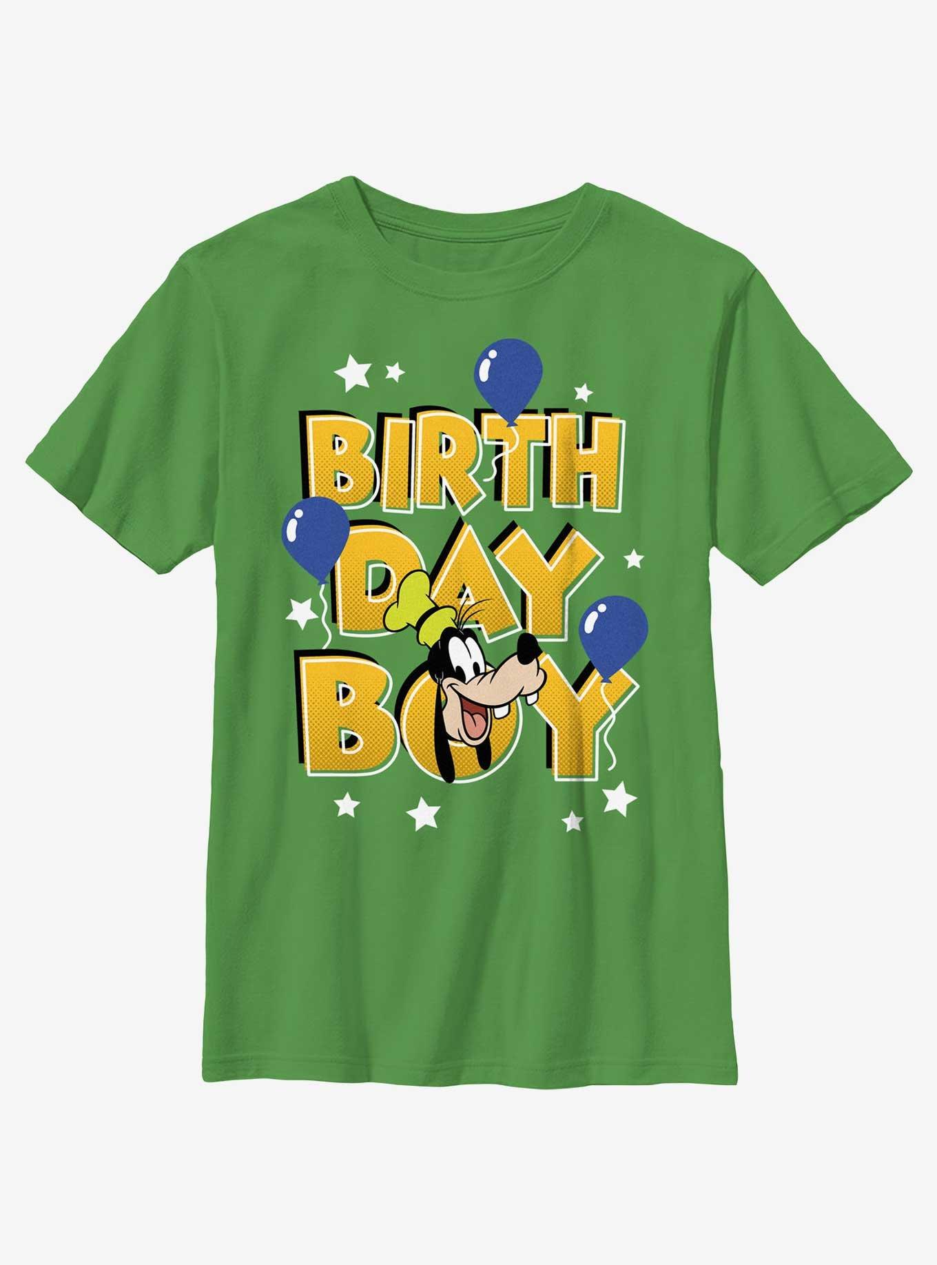 Disney Mickey Mouse Birthday Boy Goofy T-Shirt, KELLY, hi-res