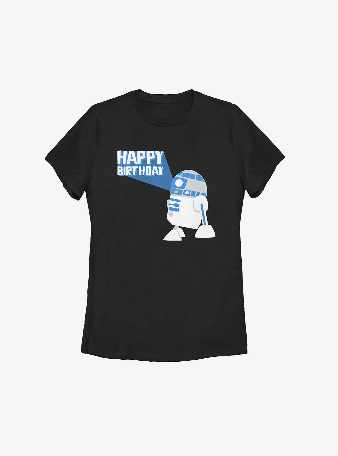 Star Wars R2D2 Happy B Day T-Shirt Her Universe