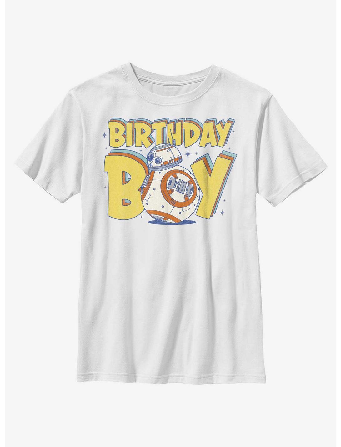 Star Wars BB8 Birthday Boy T-Shirt, WHITE, hi-res