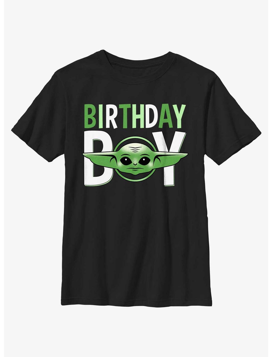 Star Wars The Mandalorian Bday Boy Grogu Icon T-Shirt, BLACK, hi-res