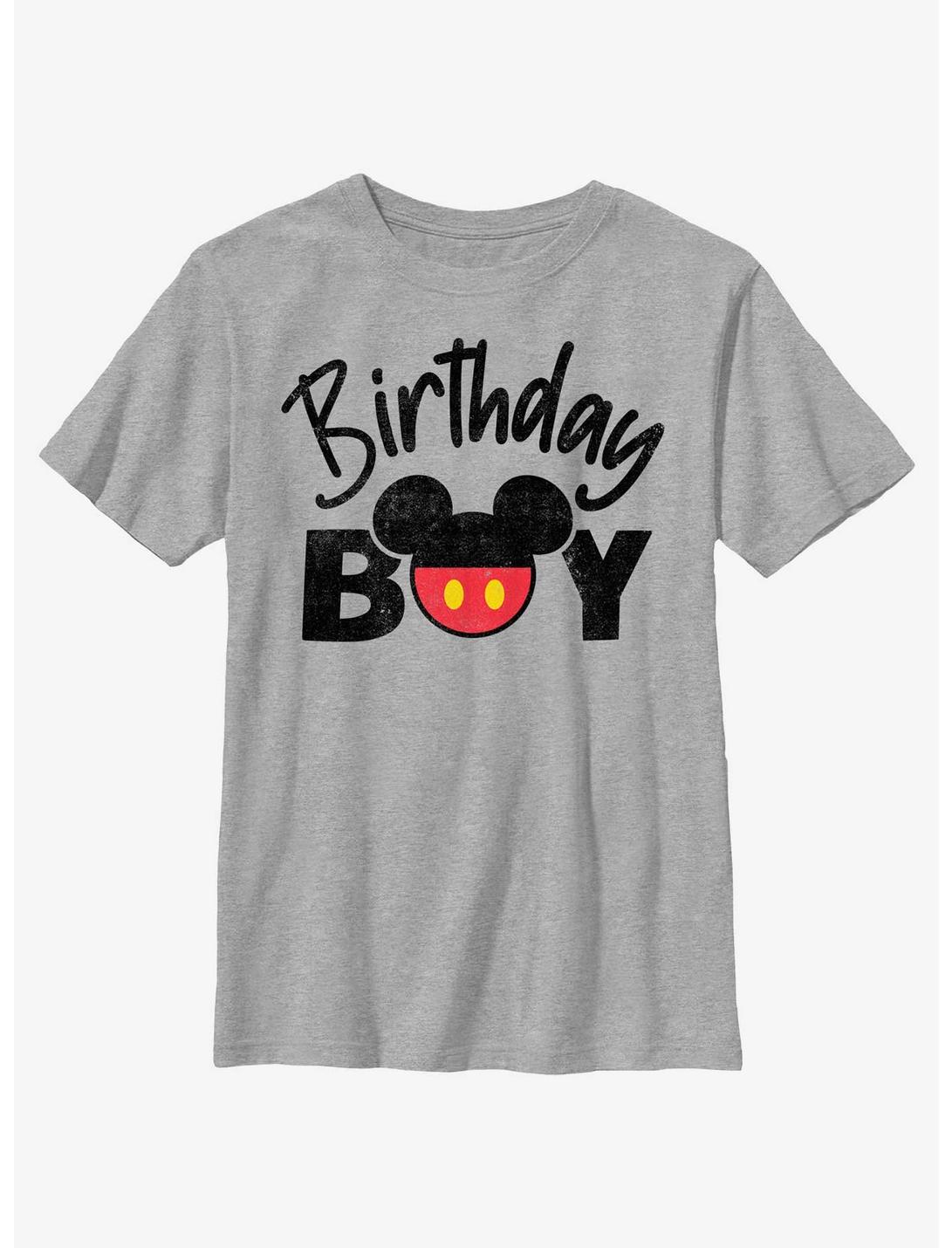 Disney Mickey Mouse Birthday Mouse Ears T-Shirt, ATH HTR, hi-res