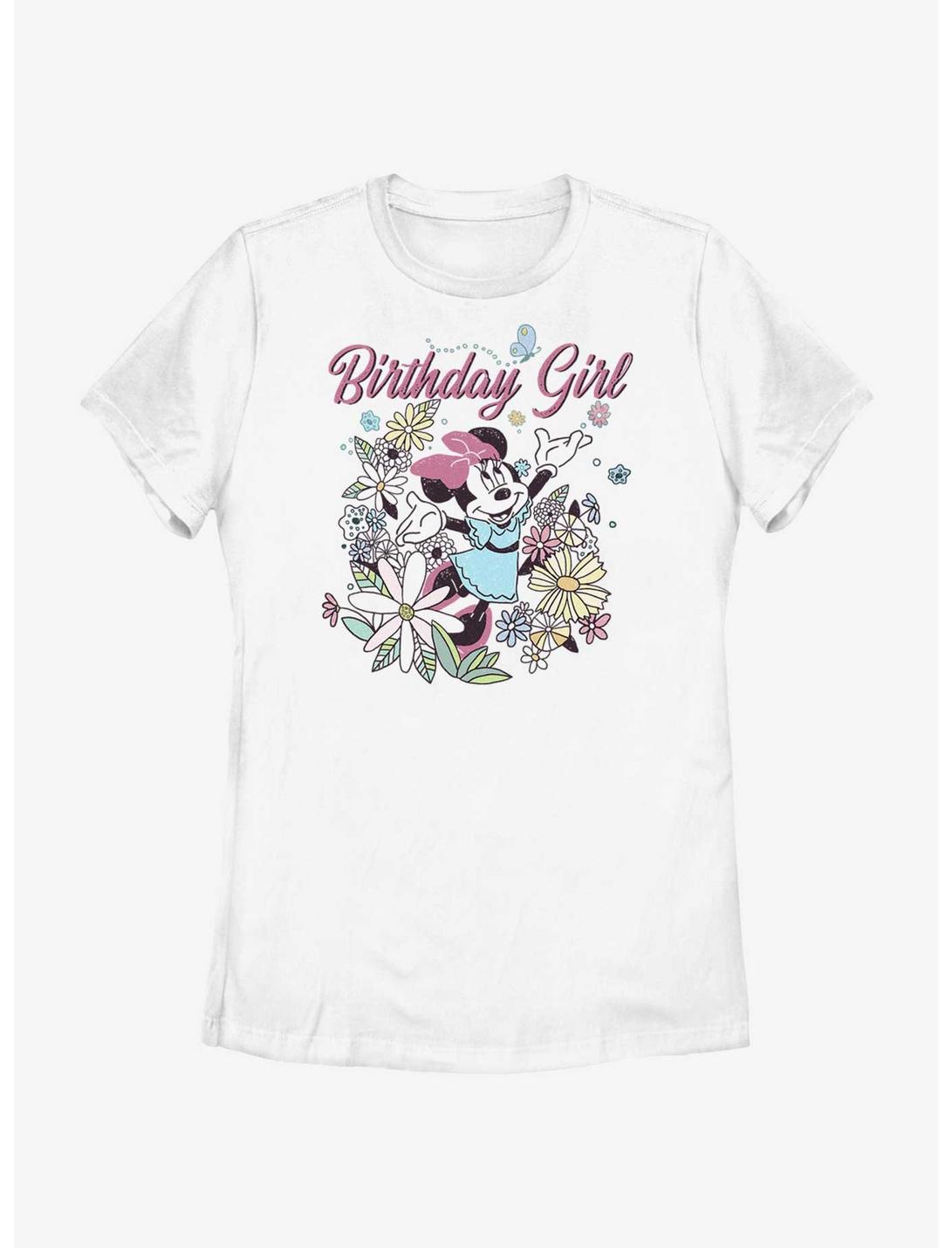 Disney Mickey Mouse Bday Girl Doodle T-Shirt, WHITE, hi-res