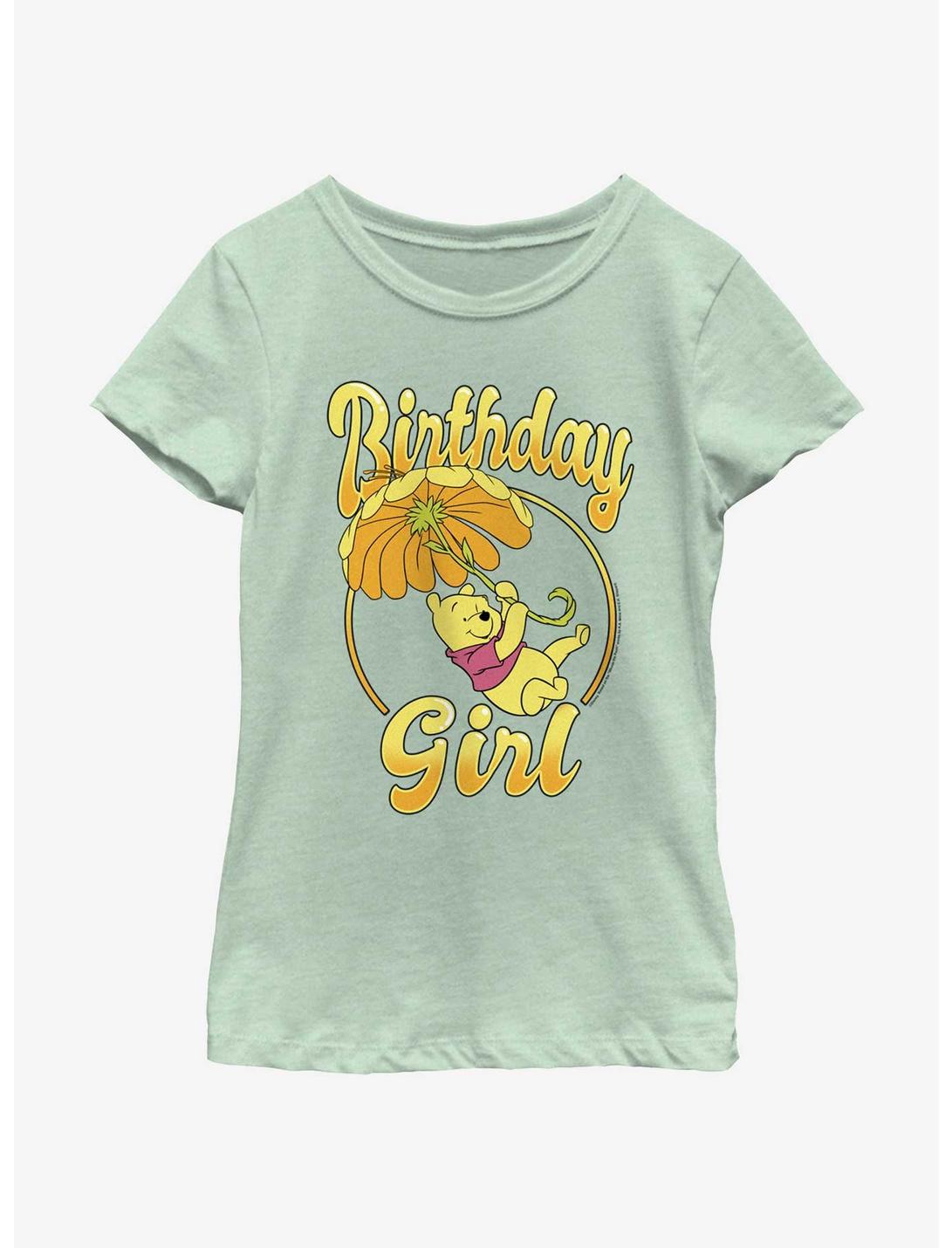 Disney Winnie the Pooh Bday Girl Pooh Bear T-Shirt, MINT, hi-res
