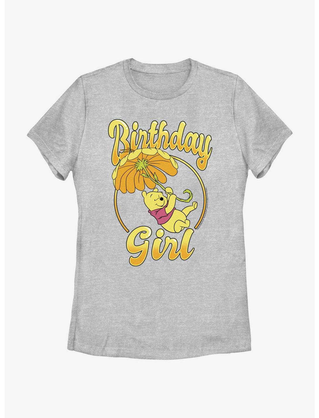 Disney Winnie the Pooh Bday Girl Pooh Bear T-Shirt, ATH HTR, hi-res