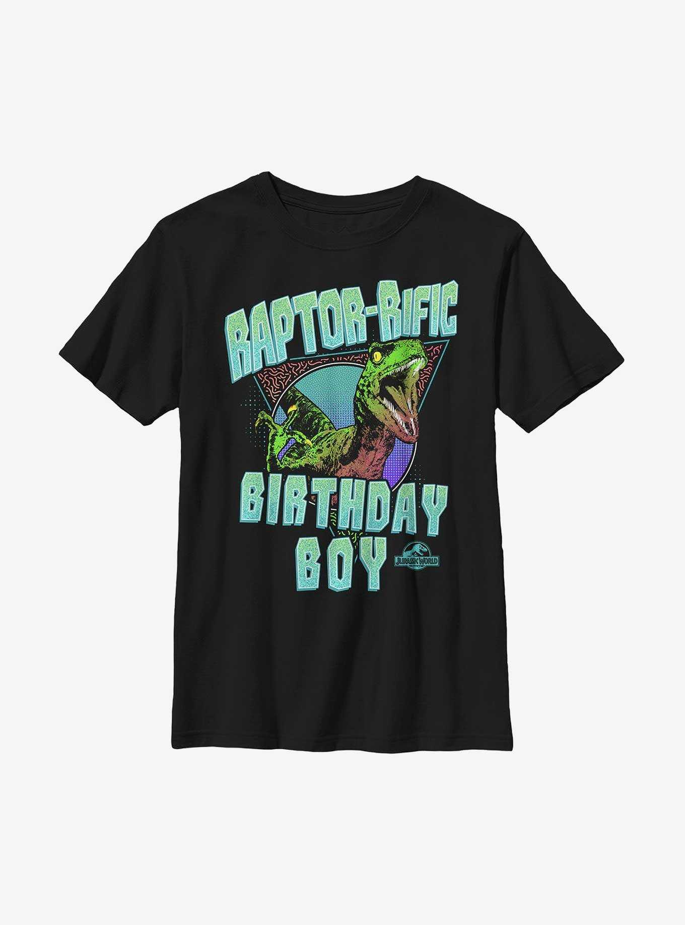Jurassic Park Raptor Rific Bday Boy T-Shirt, , hi-res