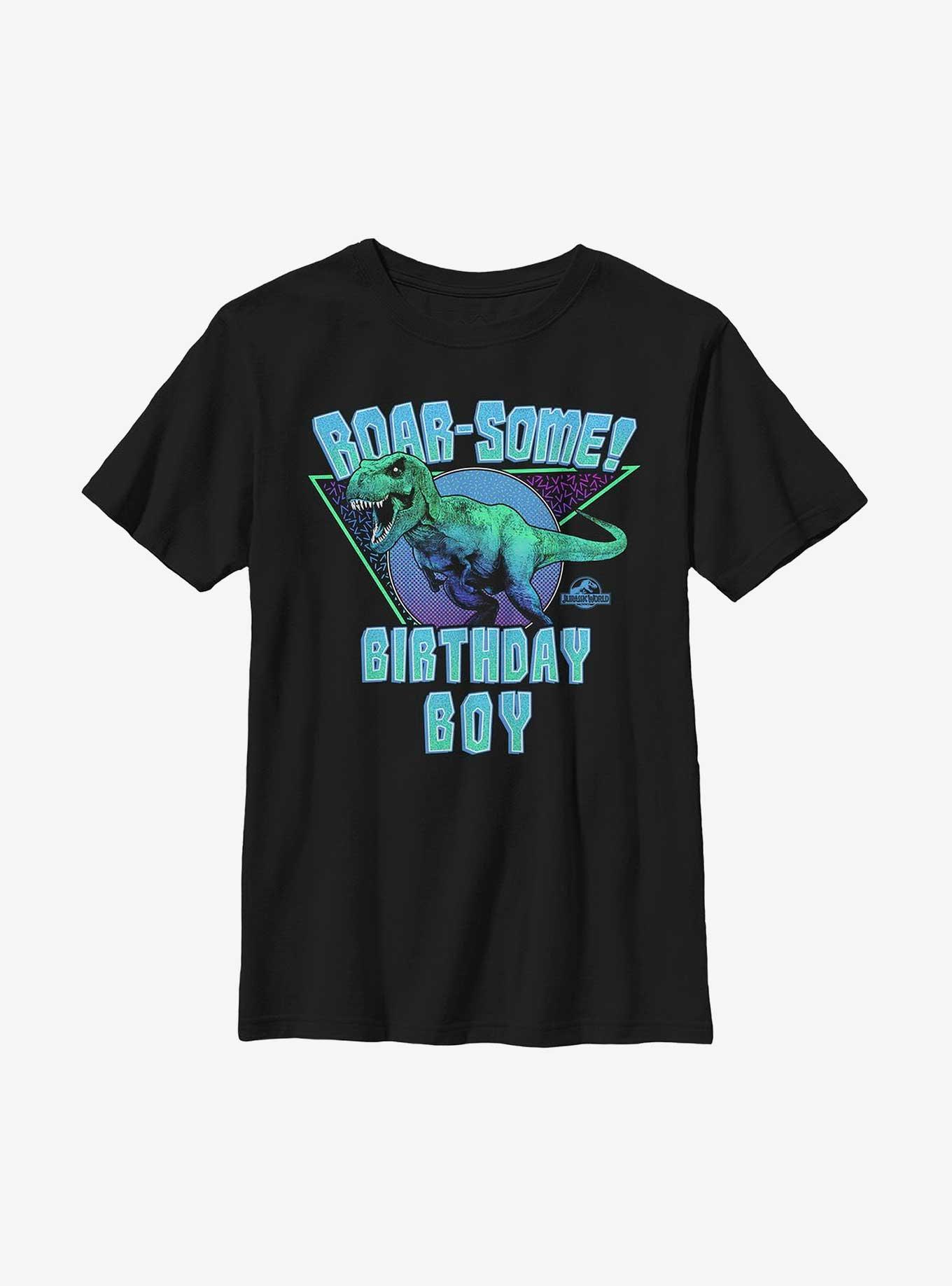 Jurassic Park Roarsome Rex Bday Boy T-Shirt, BLACK, hi-res