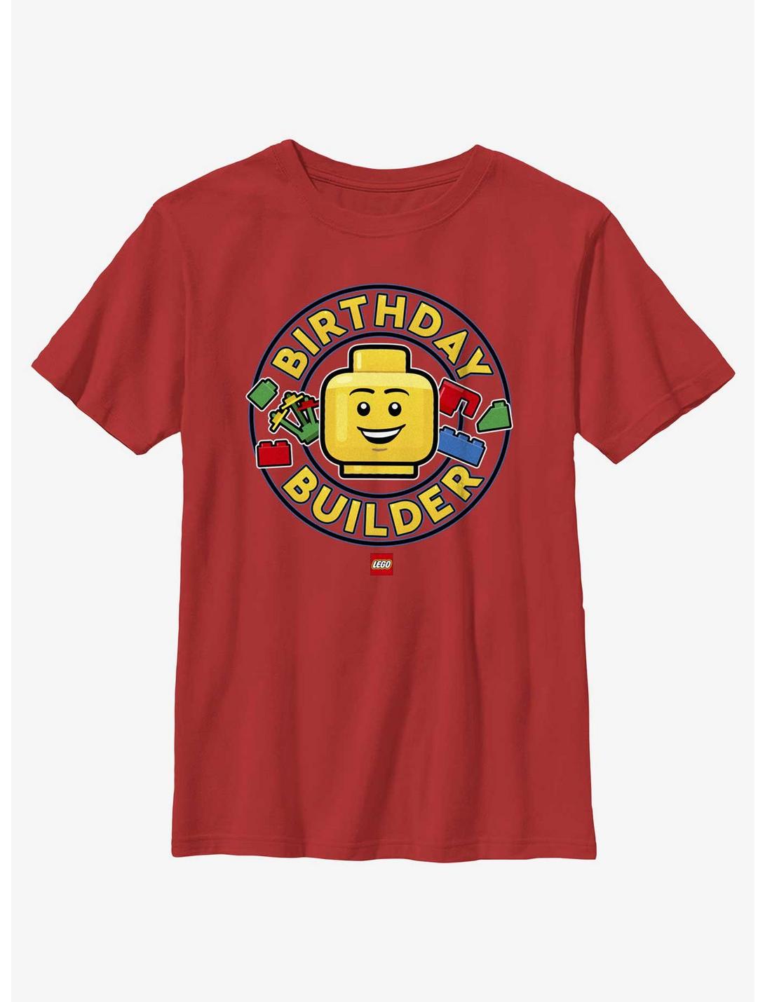 LEGO Birthday Builder T-Shirt, RED, hi-res
